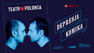 Plakat wydarzenia:  spektakl DEPRESJA KOMIKA g. 15.00 